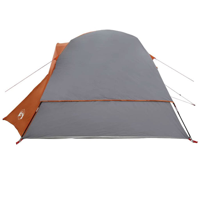 Cort de camping pentru 6 persoane, gri/portocaliu, impermeabil - WALTI WALTI