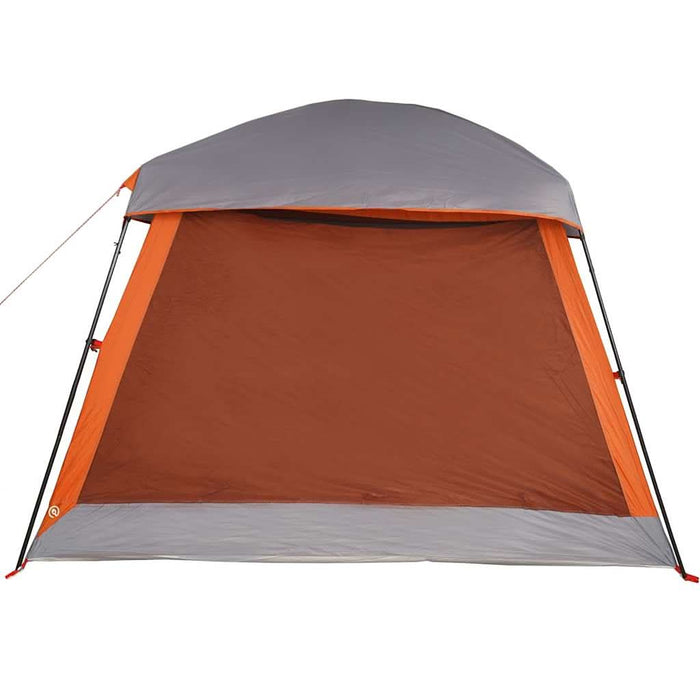 Cort de camping pentru 6 persoane, gri/portocaliu, impermeabil - WALTI WALTI