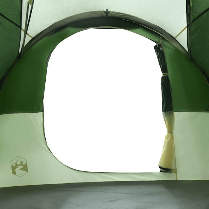 Cort de familie tunel, 6 persoane, verde, impermeabil - WALTI WALTI