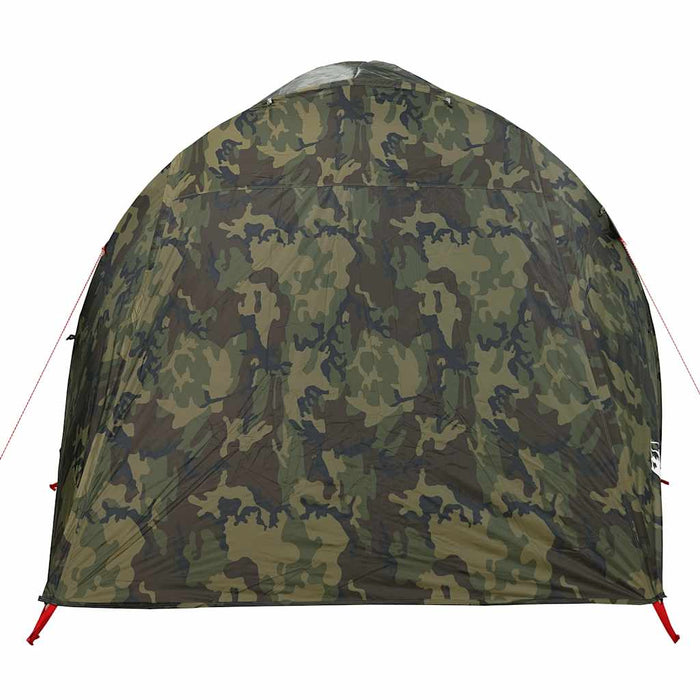 Cort de familie tunel pentru 6 persoane, camuflaj, impermeabil - WALTI WALTI