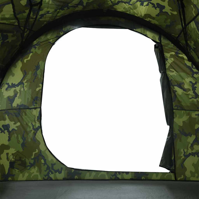 Cort de familie tunel pentru 6 persoane, camuflaj, impermeabil - WALTI WALTI