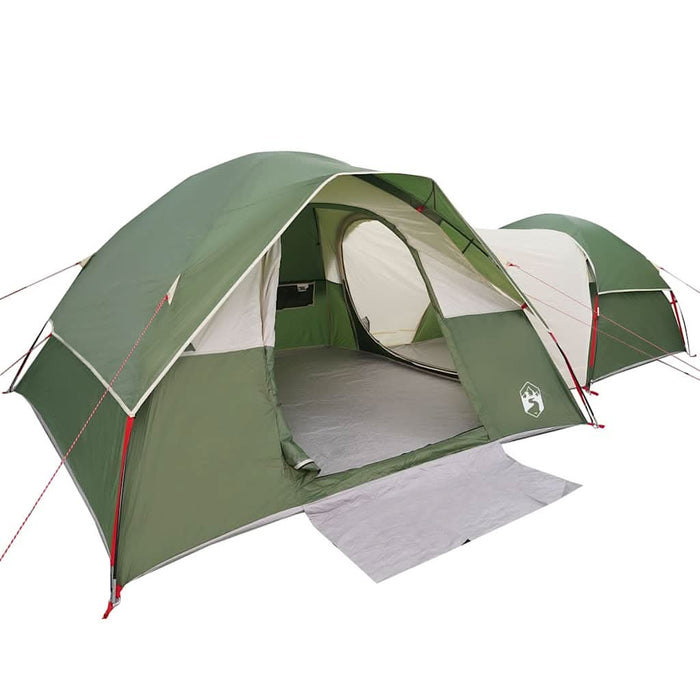 Cort de camping pentru 5 persoane, verde, impermeabil - WALTI WALTI