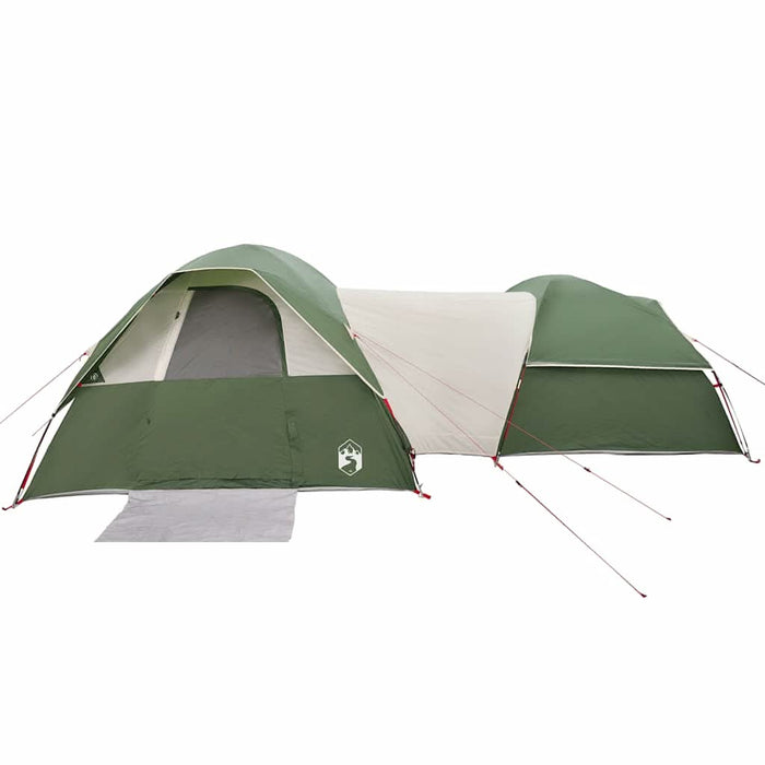 Cort de camping pentru 5 persoane, verde, impermeabil - WALTI WALTI