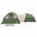 Cort de camping pentru 5 persoane, verde, impermeabil - WALTI WALTI