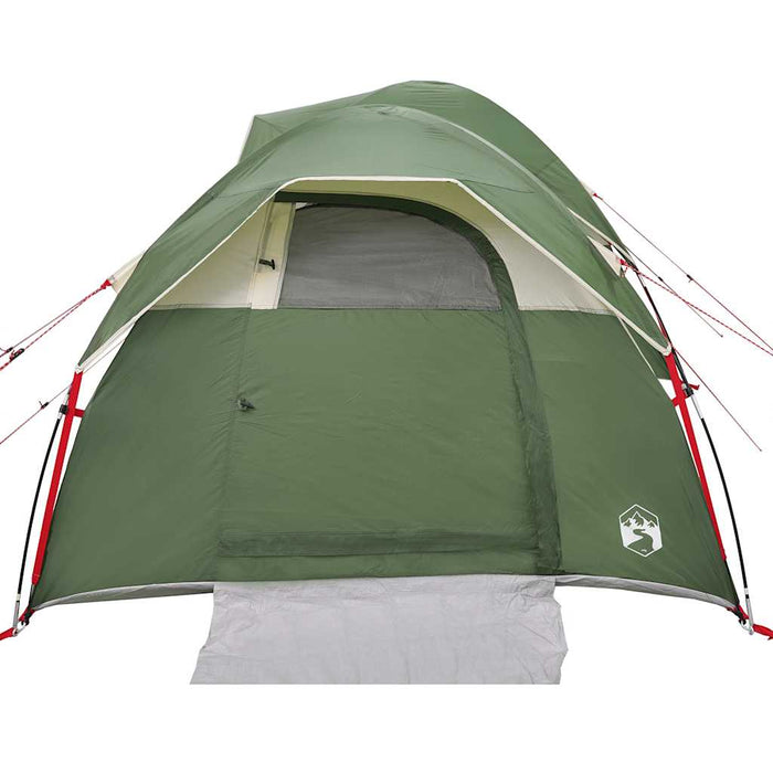 Cort de camping pentru 5 persoane, verde, impermeabil - WALTI WALTI