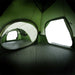 Cort de camping pentru 5 persoane, verde, impermeabil - WALTI WALTI
