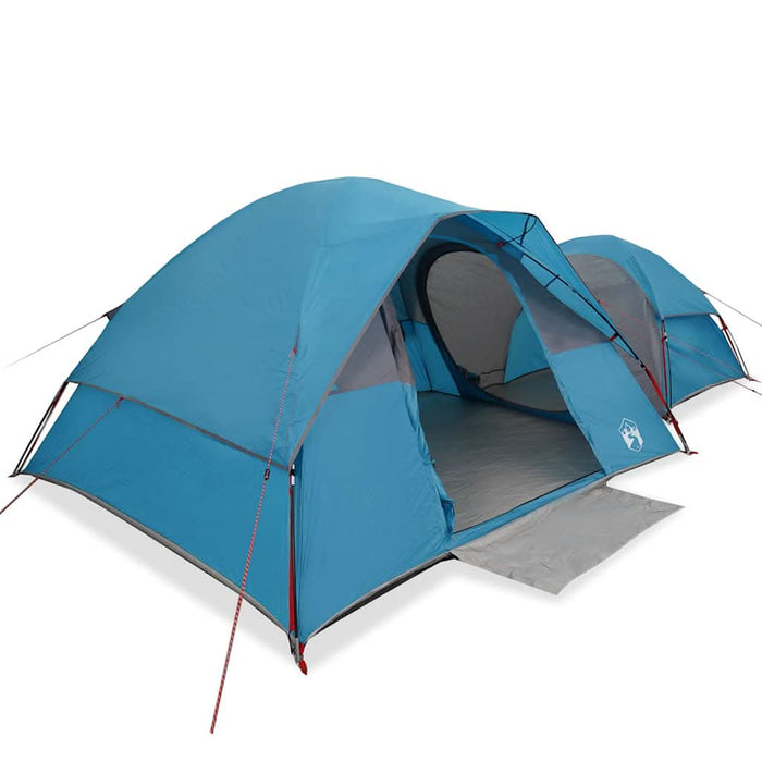 Cort camping pentru 5 persoane, albastru, impermeabil - WALTI WALTI