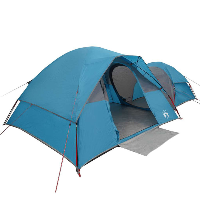 Cort camping pentru 5 persoane, albastru, impermeabil - WALTI WALTI