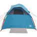 Cort camping pentru 5 persoane, albastru, impermeabil - WALTI WALTI