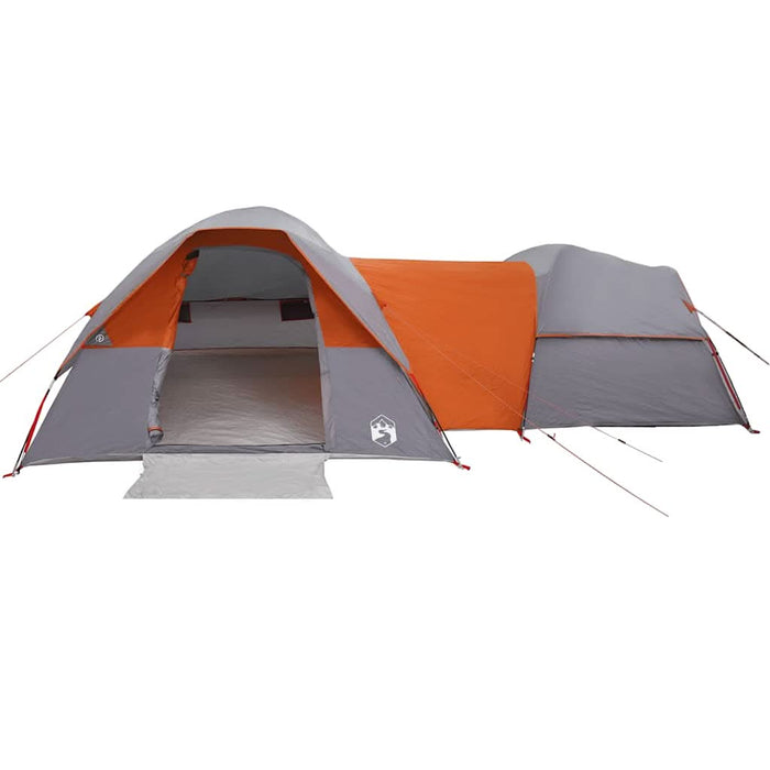 Cort de camping pentru 5 persoane, gri/portocaliu, impermeabil - WALTI WALTI