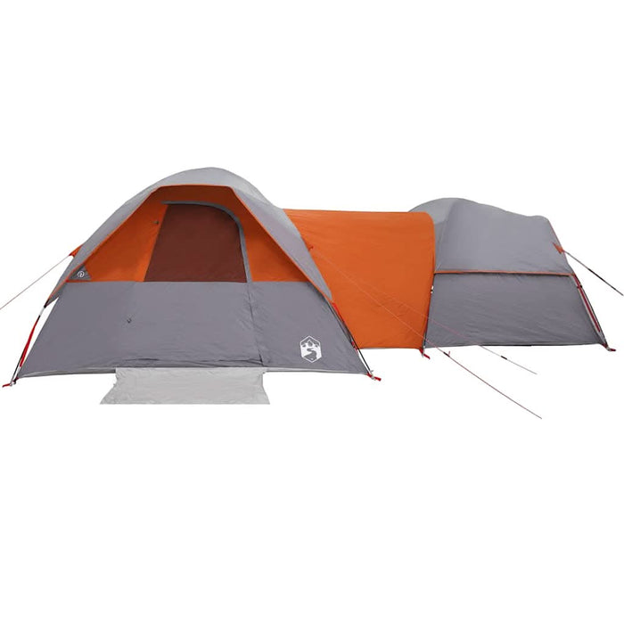 Cort de camping pentru 5 persoane, gri/portocaliu, impermeabil - WALTI WALTI