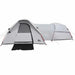 Cort camping, 5 persoane, alb, țesătură opacă, impermeabil - WALTI WALTI