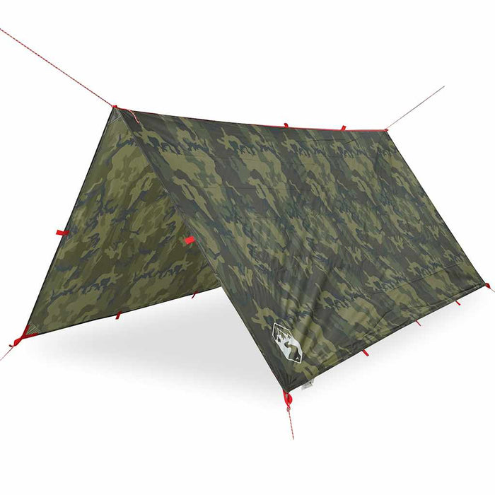 Prelată de camping, camuflaj, 306x306 cm, impermeabilă - WALTI WALTI