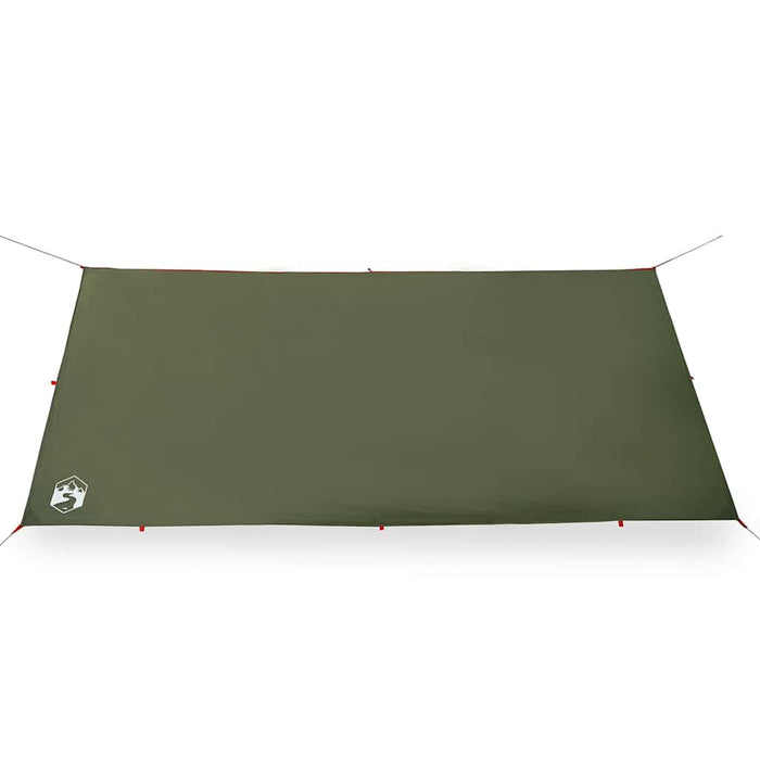 Prelată de camping, verde măsliniu, 366x306 cm, impermeabilă WALTI