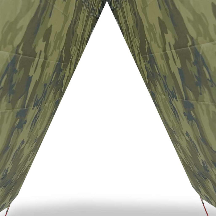 Prelată de camping, camuflaj, 406x306 cm, impermeabilă WALTI