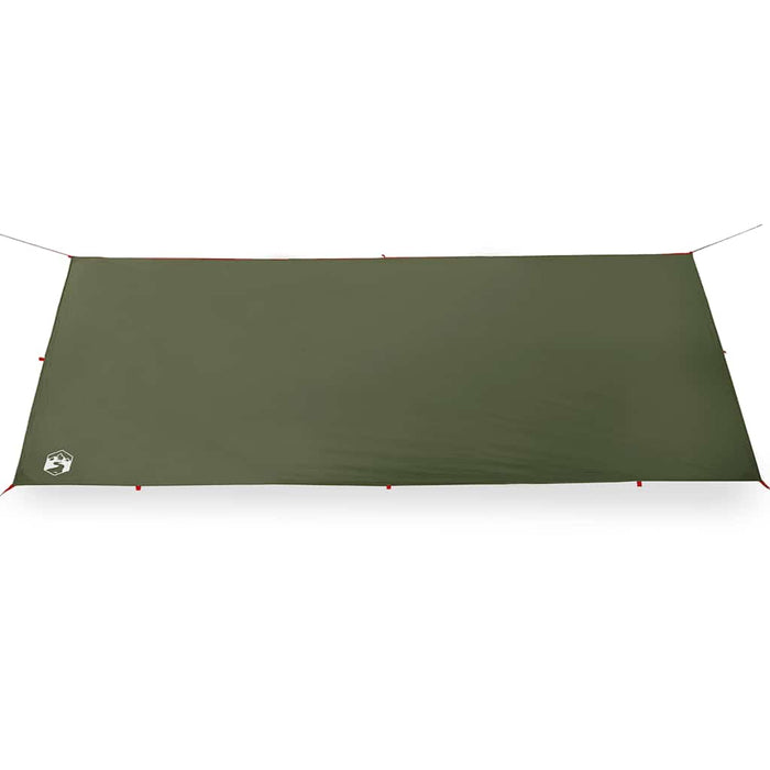 Prelată de camping, verde măsliniu, 506x306 cm, impermeabilă - WALTI WALTI