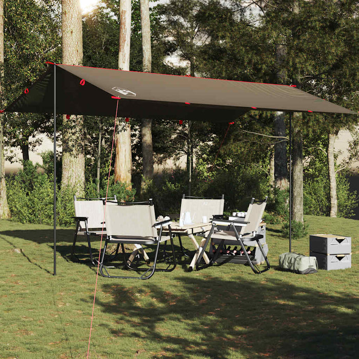 Prelată de camping, maro, 506x306 cm, impermeabilă - WALTI WALTI