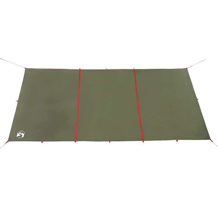 Prelată de camping, verde măsliniu, 451x420 cm, impermeabilă WALTI