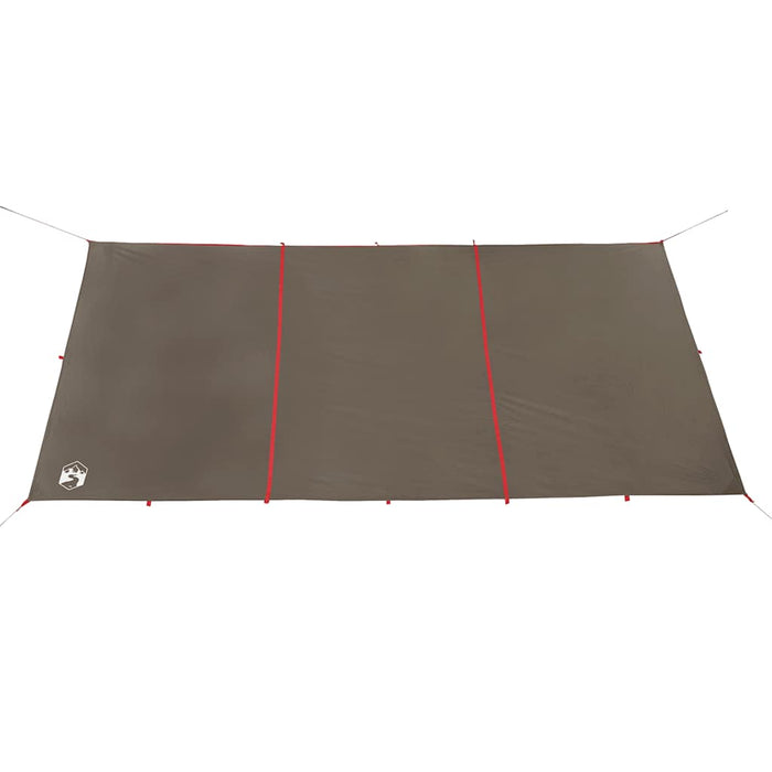 Prelată de camping, maro, 451x420 cm, impermeabilă - WALTI WALTI