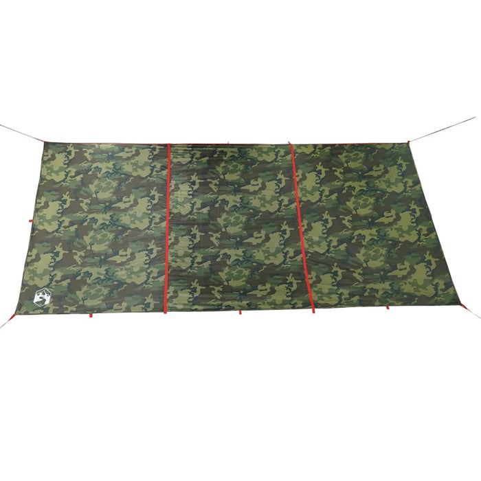 Prelată de camping, camuflaj, 451x420 cm, impermeabilă - WALTI WALTI