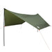 Prelată de camping verde măsliniu, 462x306x211 cm, impermeabilă - WALTI WALTI
