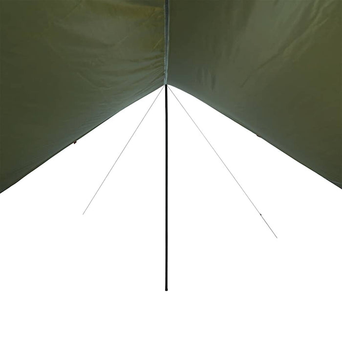 Prelată de camping verde măsliniu, 462x306x211 cm, impermeabilă - WALTI WALTI