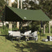 Prelată de camping verde măsliniu, 462x306x211 cm, impermeabilă - WALTI WALTI