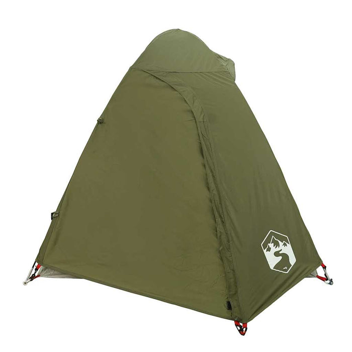 Cort camping cupolă 2 persoane verde măsliniu impermeabil - WALTI WALTI