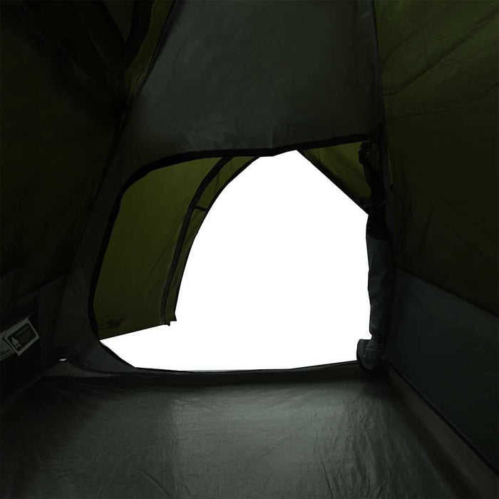 Cort camping cupolă 2 persoane verde măsliniu impermeabil - WALTI WALTI