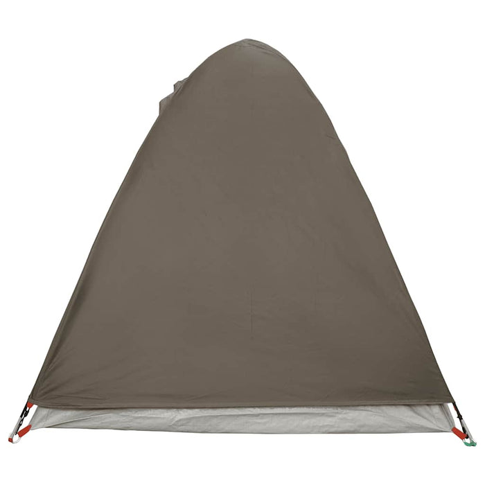 Cort de camping cupolă pentru 2 persoane, maro, impermeabil - WALTI WALTI