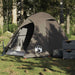 Cort de camping cupolă pentru 2 persoane, maro, impermeabil - WALTI WALTI