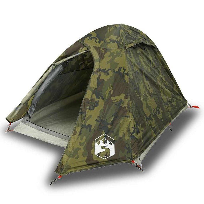 Cort de camping cupolă pentru 2 persoane, camuflaj, impermeabil - WALTI WALTI