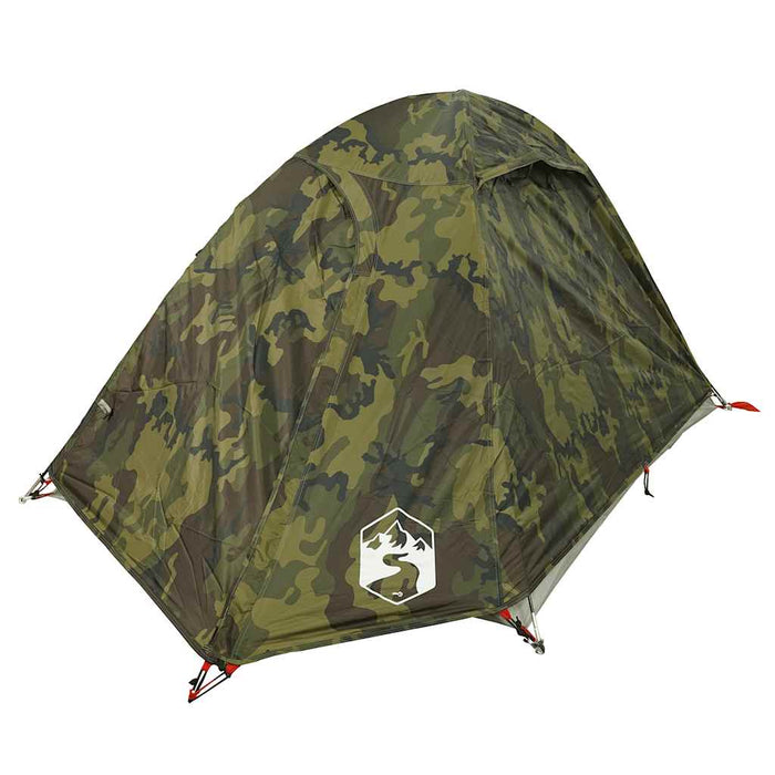 Cort de camping cupolă pentru 2 persoane, camuflaj, impermeabil - WALTI WALTI
