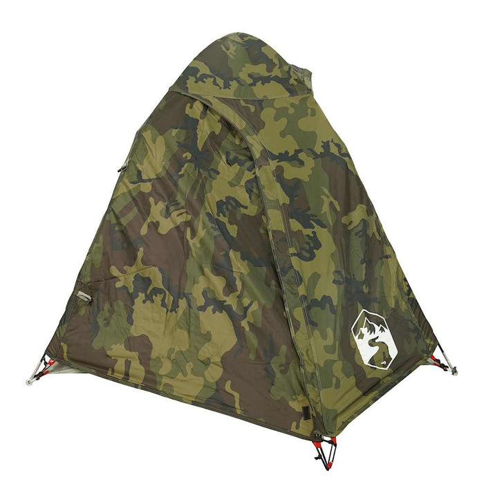 Cort de camping cupolă pentru 2 persoane, camuflaj, impermeabil - WALTI WALTI