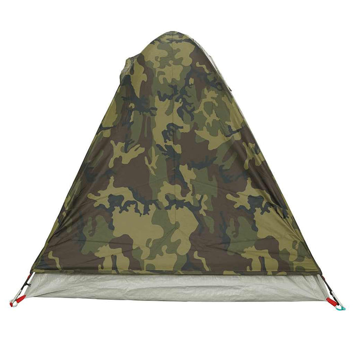 Cort de camping cupolă pentru 2 persoane, camuflaj, impermeabil - WALTI WALTI