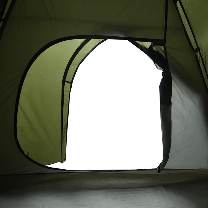 Cort camping cupolă 3 persoane verde măsliniu impermeabil - WALTI WALTI