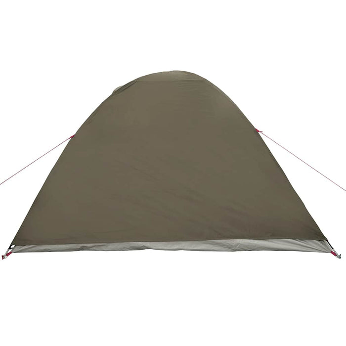 Cort de camping cupolă pentru 4 persoane, maro, impermeabil - WALTI WALTI