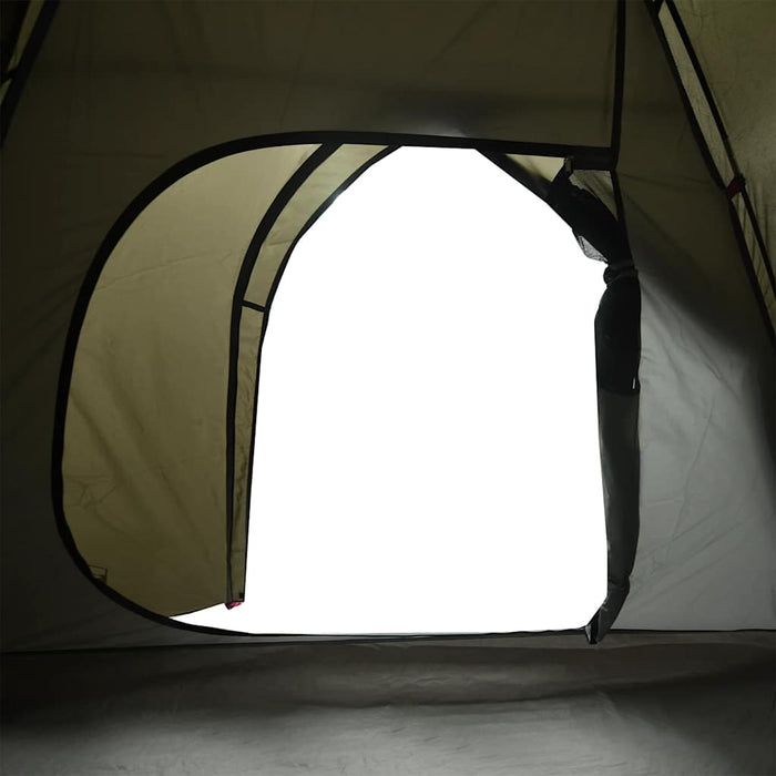 Cort de camping cupolă pentru 4 persoane, maro, impermeabil - WALTI WALTI