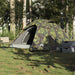 Cort de camping cupolă pentru 4 persoane, camuflaj, impermeabil - WALTI WALTI
