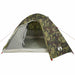 Cort de camping cupolă pentru 4 persoane, camuflaj, impermeabil - WALTI WALTI