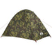 Cort de camping cupolă pentru 4 persoane, camuflaj, impermeabil - WALTI WALTI