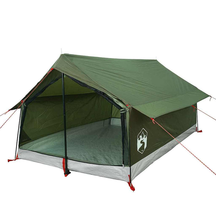 Cort de camping pentru 2 persoane, verde măsliniu, impermeabil - WALTI WALTI