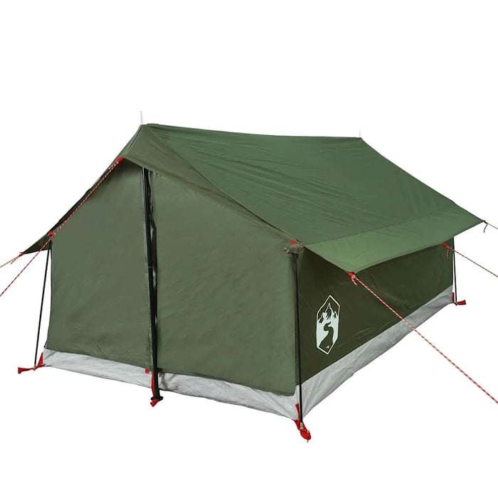 Cort de camping pentru 2 persoane, verde măsliniu, impermeabil - WALTI WALTI