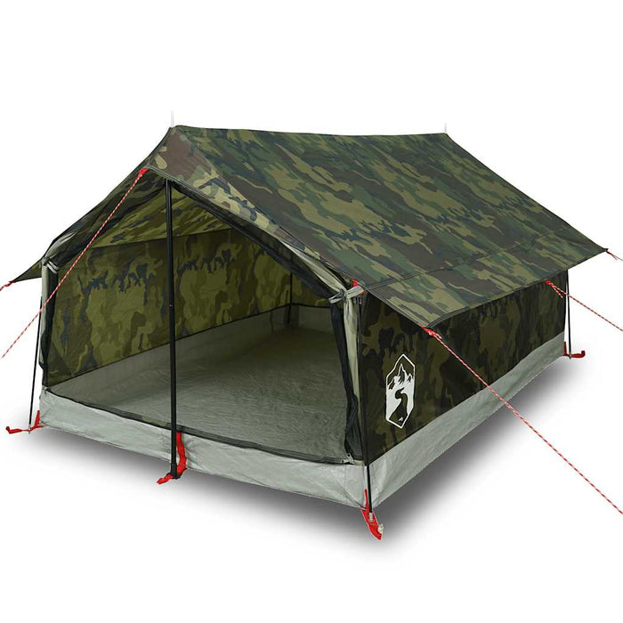 Cort camping pentru 2 persoane, camuflaj, impermeabil - WALTI WALTI