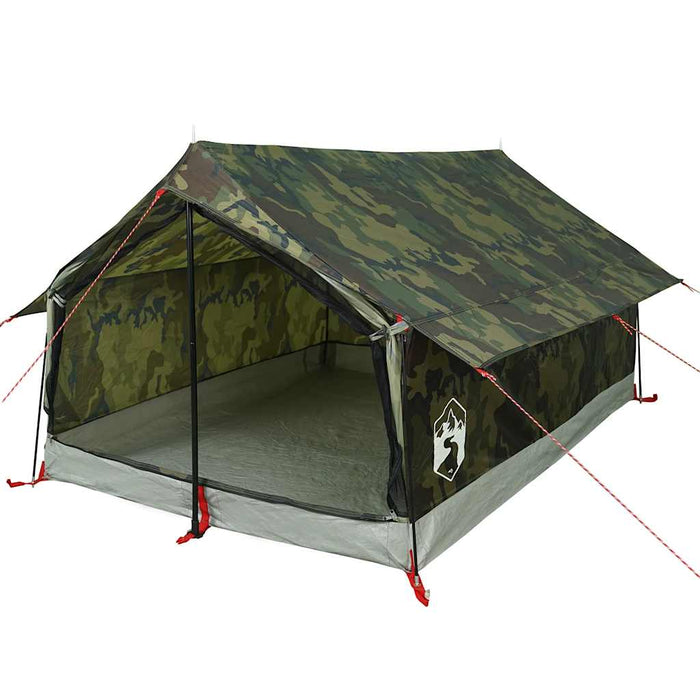 Cort camping pentru 2 persoane, camuflaj, impermeabil - WALTI WALTI