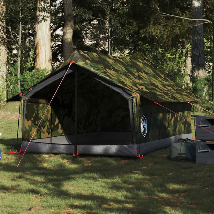 Cort camping pentru 2 persoane, camuflaj, impermeabil - WALTI WALTI
