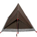 Cort de camping pentru 2 persoane, maro, impermeabil - WALTI WALTI