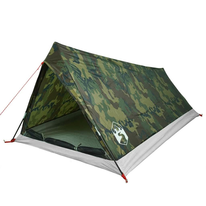 Cort camping pentru 2 persoane, camuflaj, impermeabil - WALTI WALTI