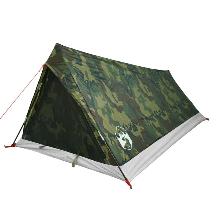 Cort camping pentru 2 persoane, camuflaj, impermeabil - WALTI WALTI