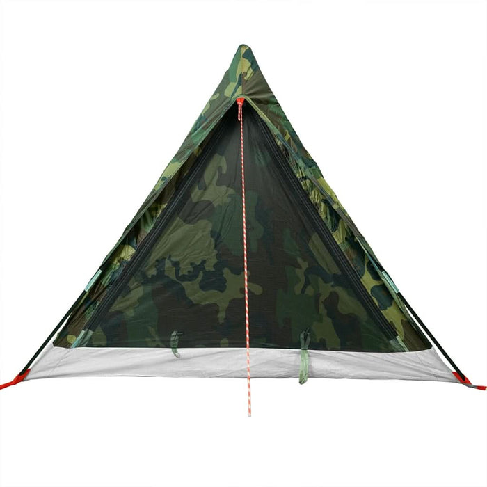Cort camping pentru 2 persoane, camuflaj, impermeabil - WALTI WALTI